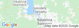 Gorodets map